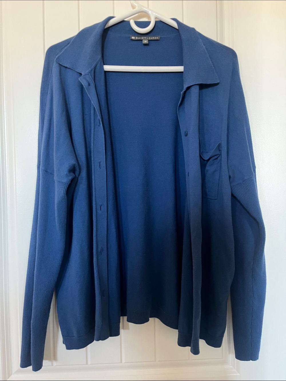 Elliott Lauren Deep Blue Knit Cardigan
